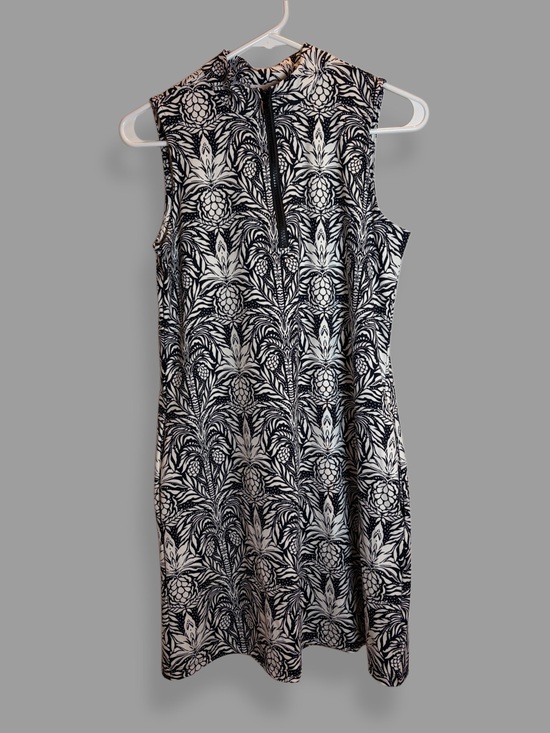 Tommy Bahama Dresses & Skirts - Tommy Bahama IslandZone Aubrey Pineapple Print Active Zip Dress
Size -Small